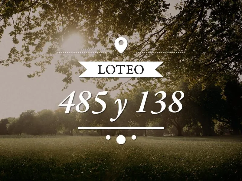 Terreno en 485 y 138 - Lote 27