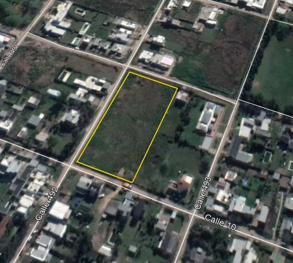 Terreno en 10 y 492 UF 3 Pa. 4a