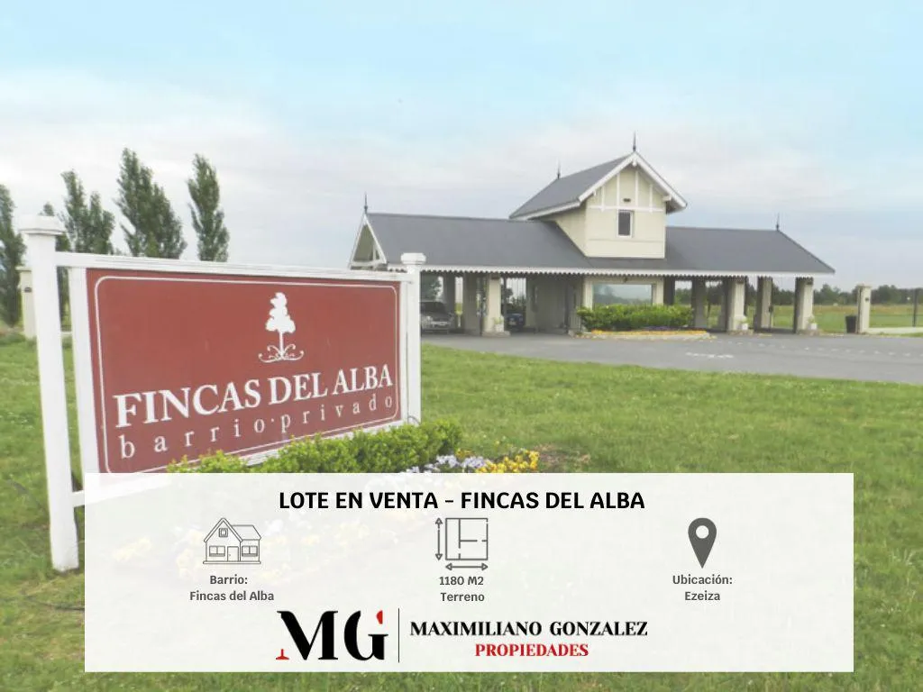 Terreno en Lote en venta Fincas del Alba