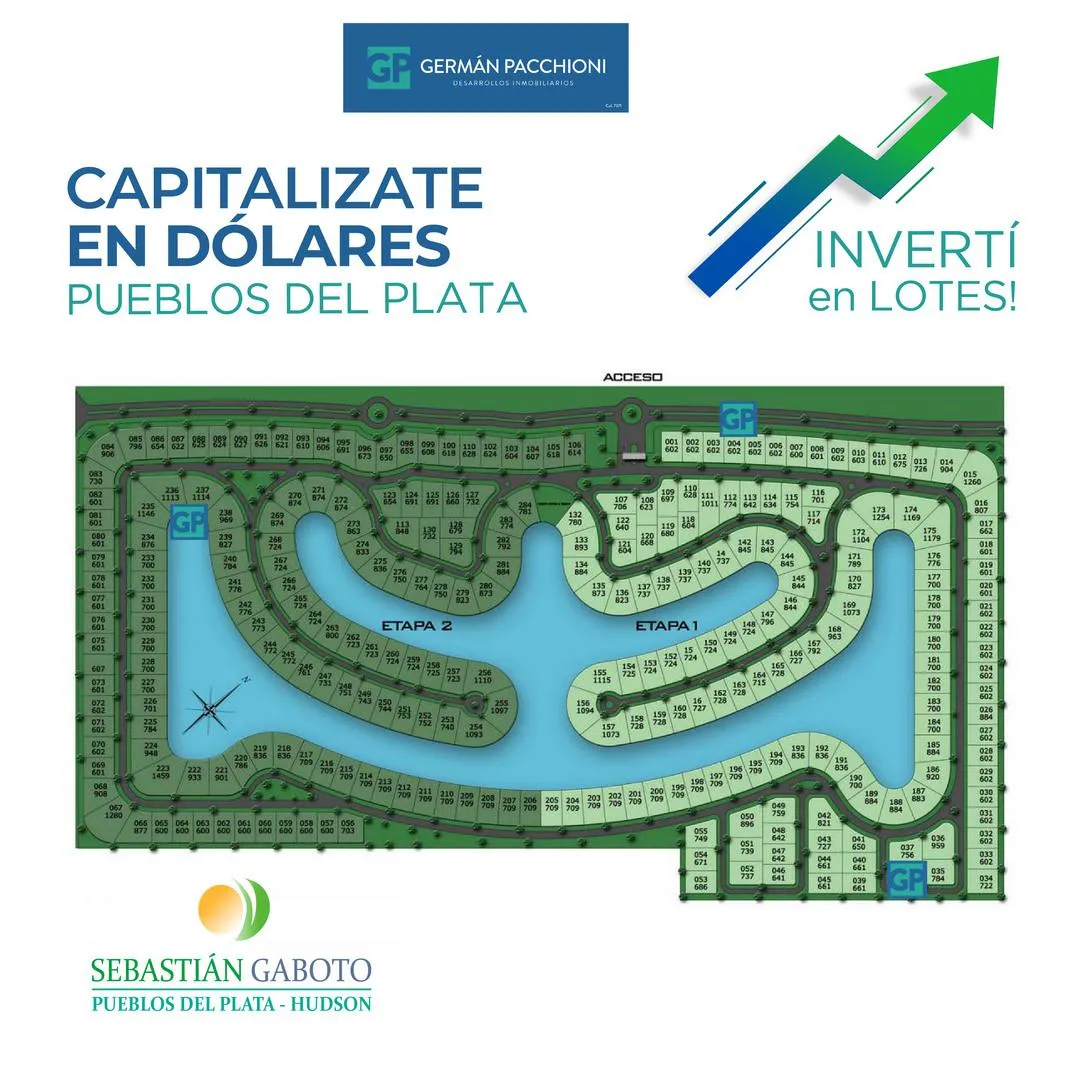 Terreno en Sebastián Gaboto