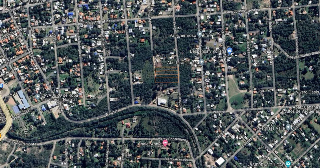 Terreno en Viamonte, Barrio Santa Teresa