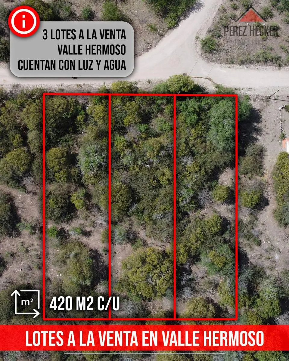 Terreno en Entre Rios Villa Yacoana Valle Hermoso