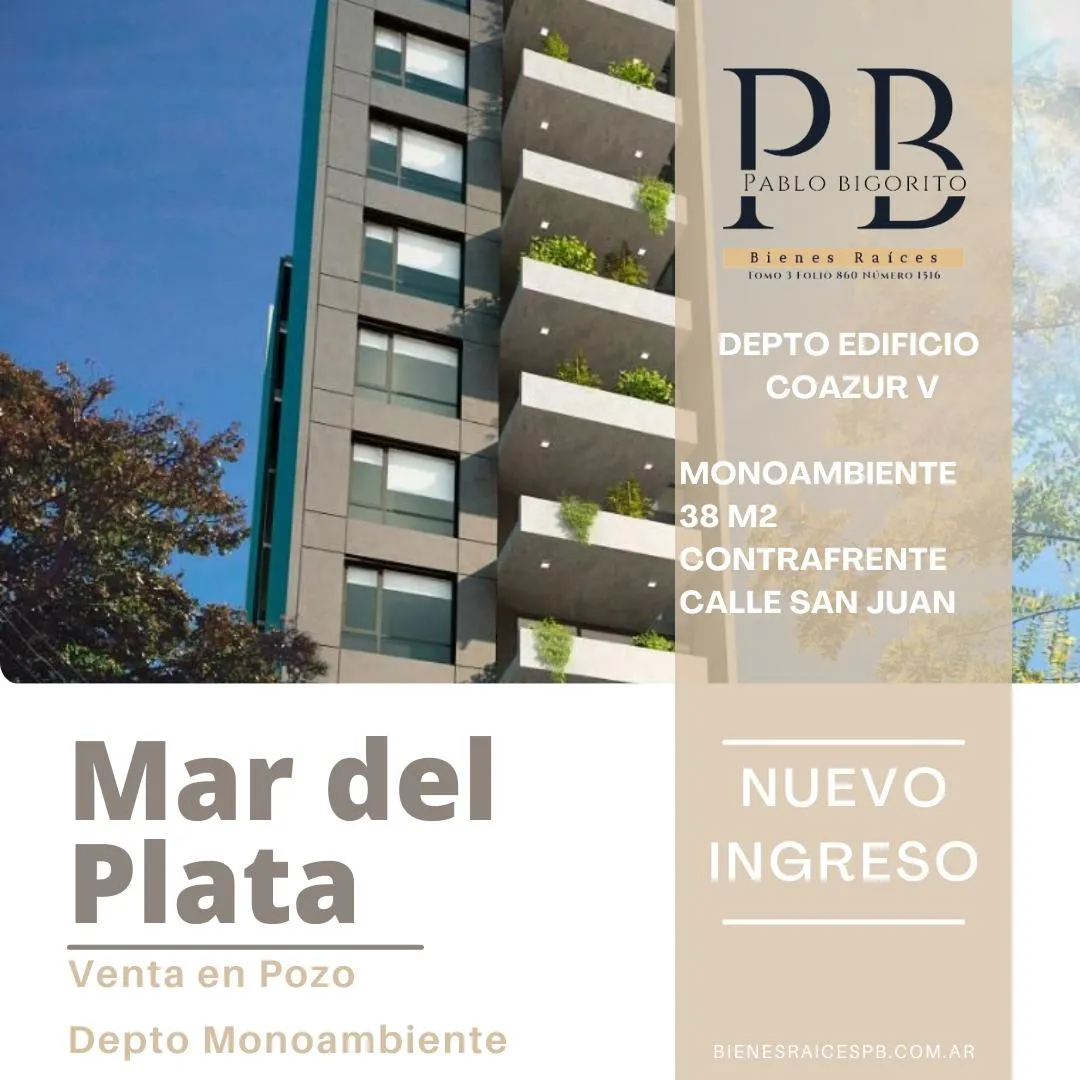 Departamento en Calle San Juan entre Av. Colón y Brown