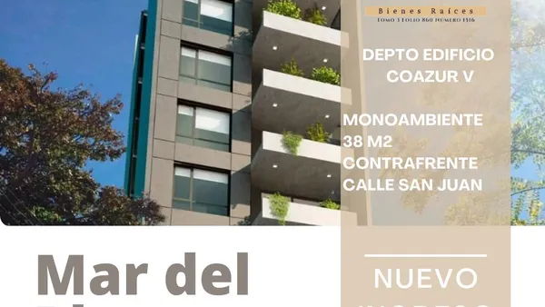 Departamento en Calle San Juan entre Av. Colón y Brown