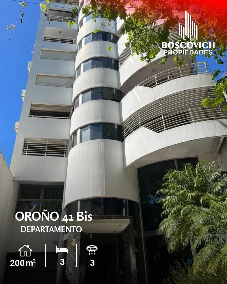 Departamento en Bv Oroño 41 bis