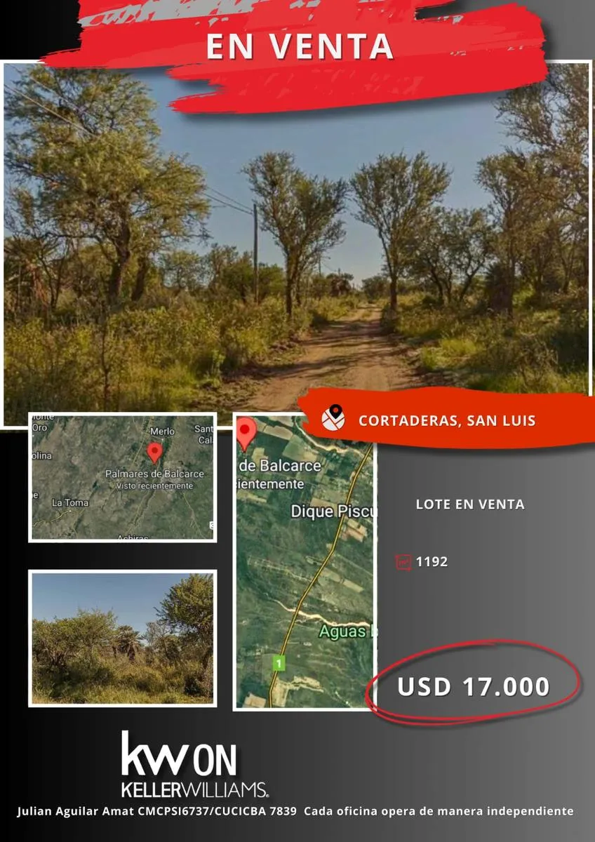 Terreno en Los Palmares de Balcarce
