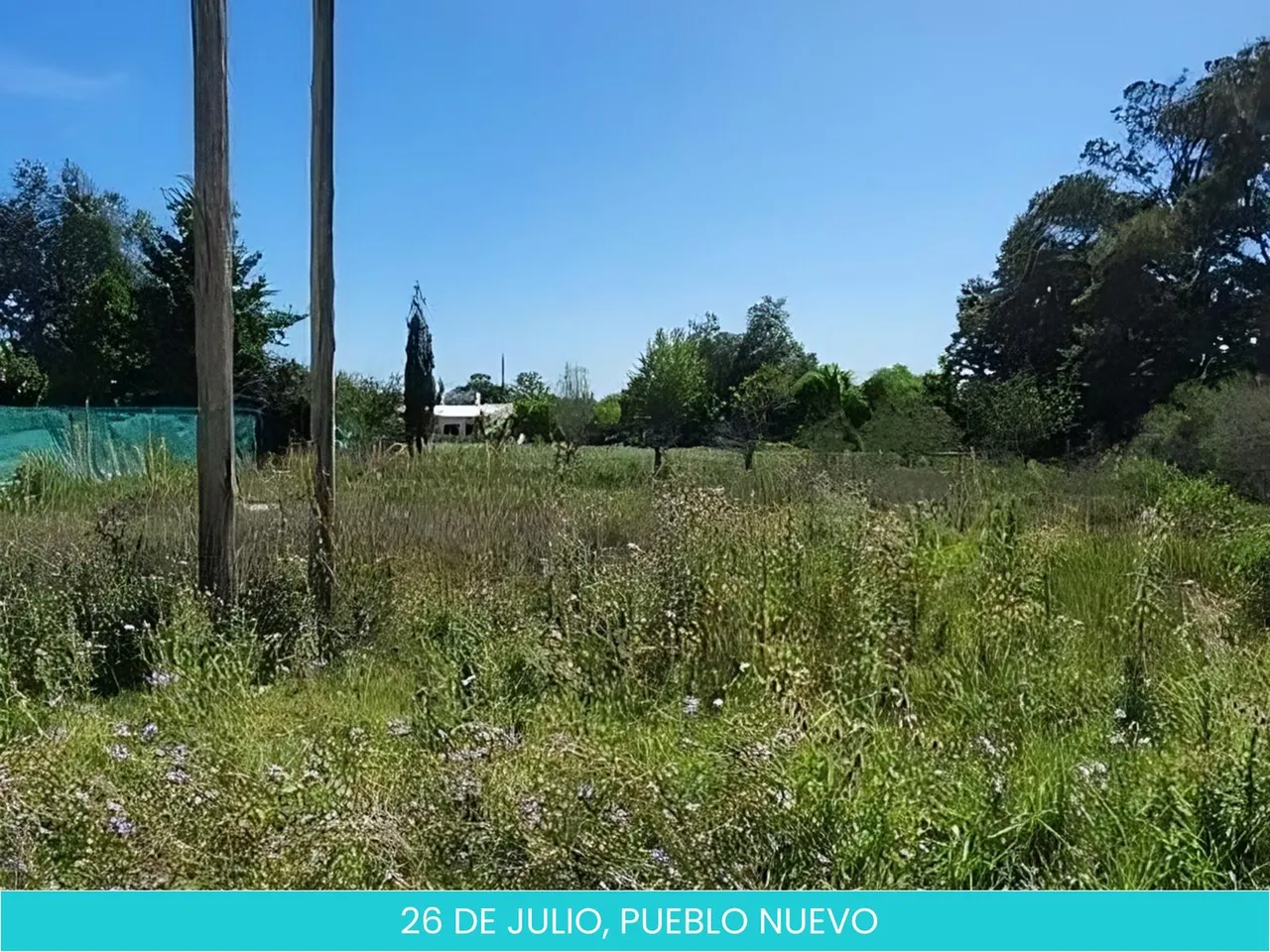 Terreno en 26 de julio sin Nro., Pueblo Nuevo