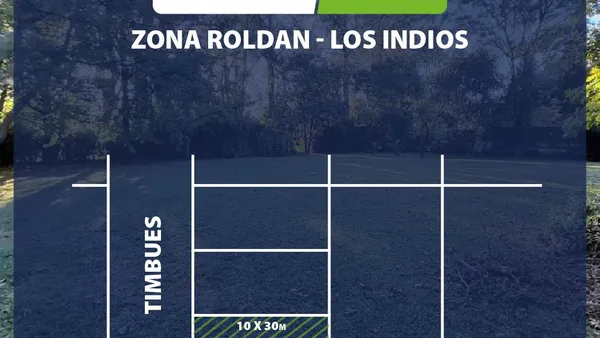 Terreno en Roldán Timbues & Los Robles