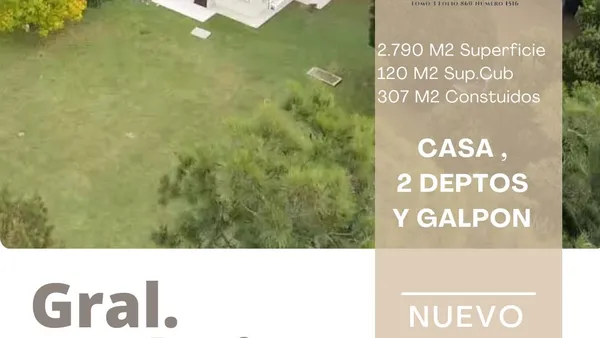 Casa en Ruta 74 km 24.5 y 36