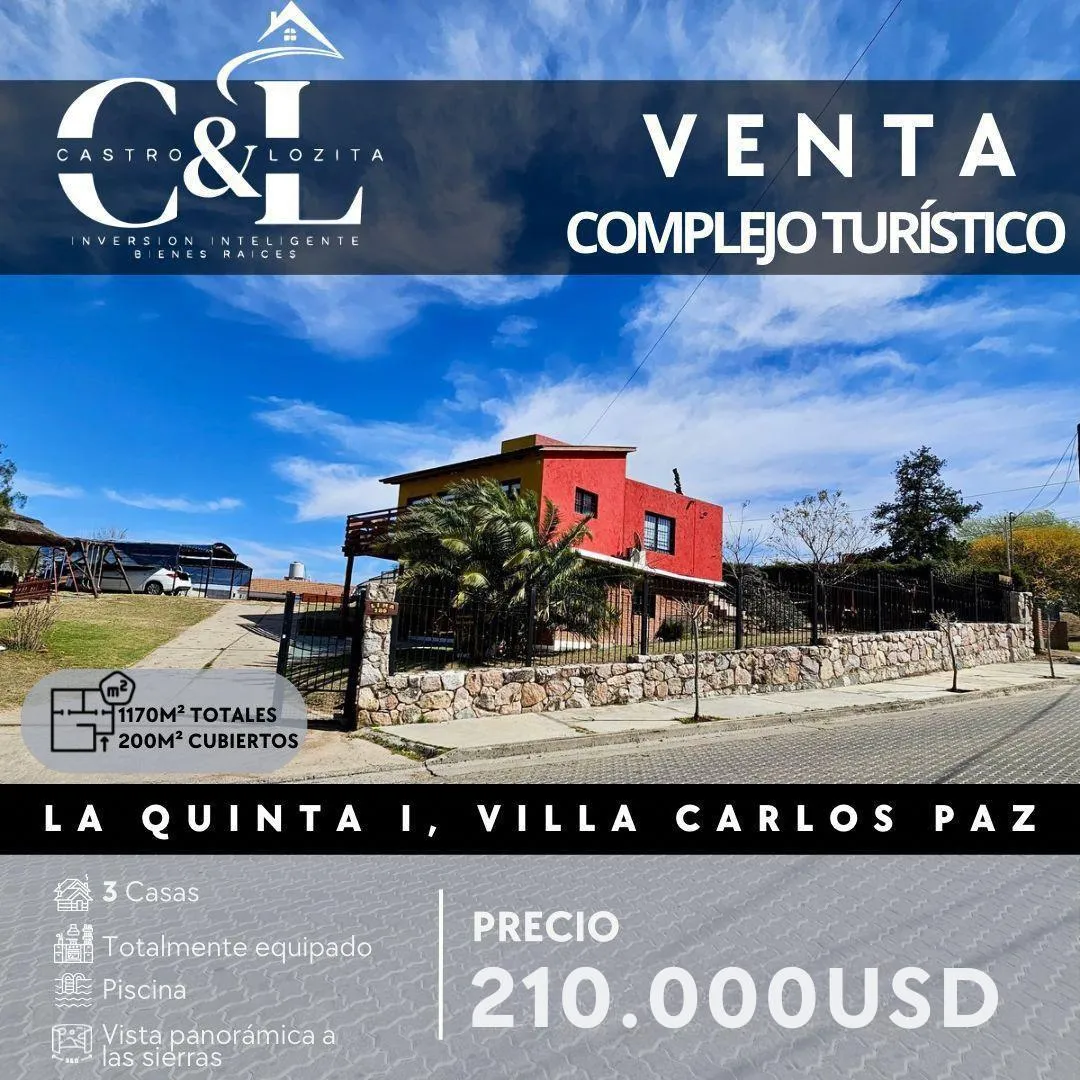 Hotel en La Quinta (1ra Sección), Villa Carlos Paz