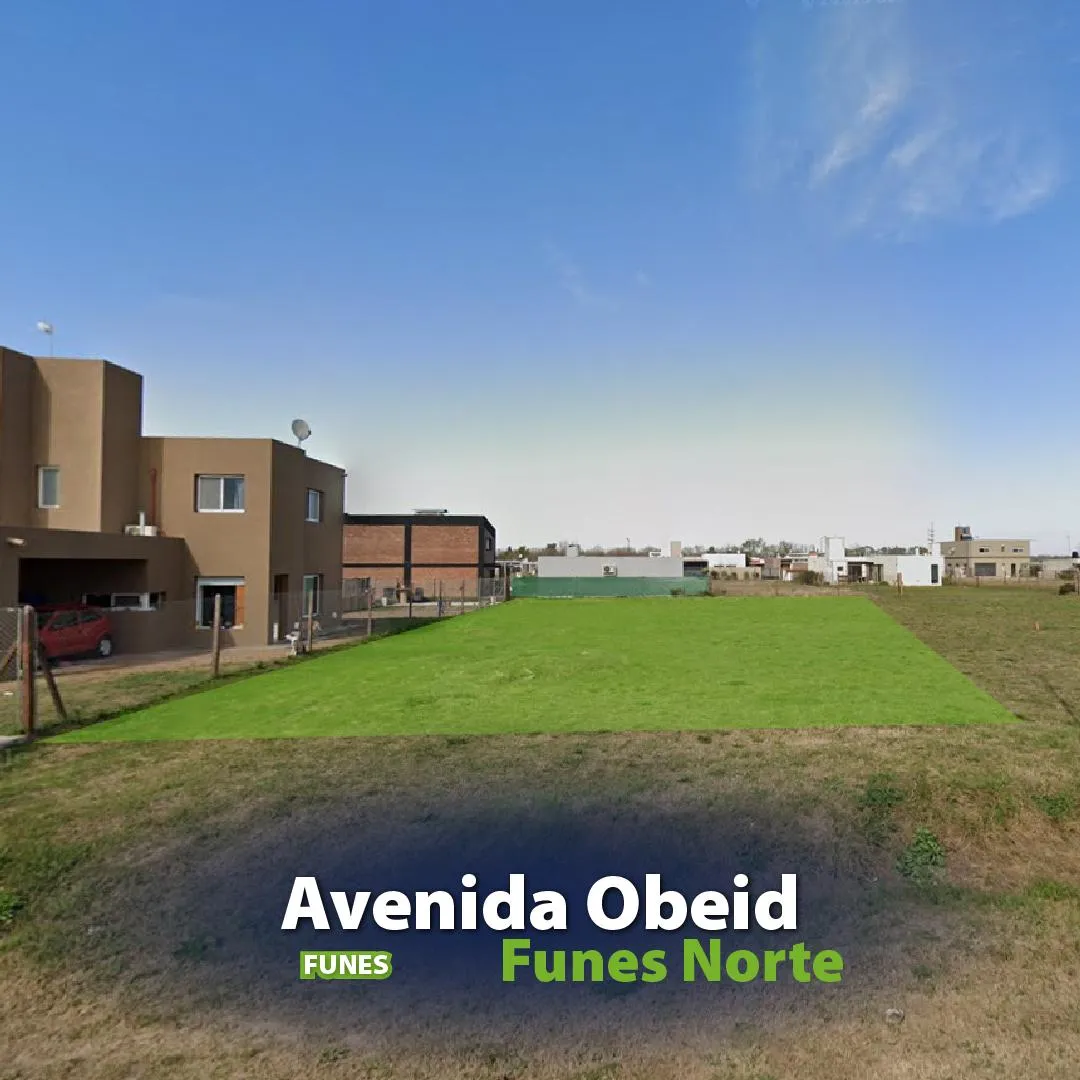 Terreno en Avenida obeid y Gral. lopez
