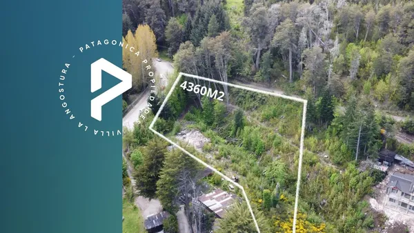 Terreno en VENTA LOTE 4360 m2, PUERTO, VILLA LA ANGOSTURA