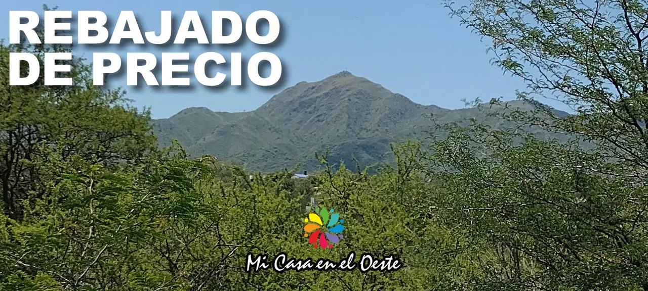 Terreno en A 1 km de la Juntura de los Ríos Juspe y Cosquín