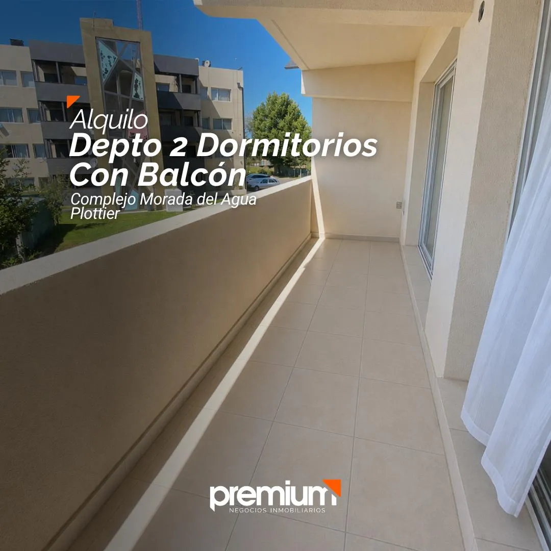 Departamento en Alquiler Depto. 2 dormitorios con Balcon - Ciudad de Plottier