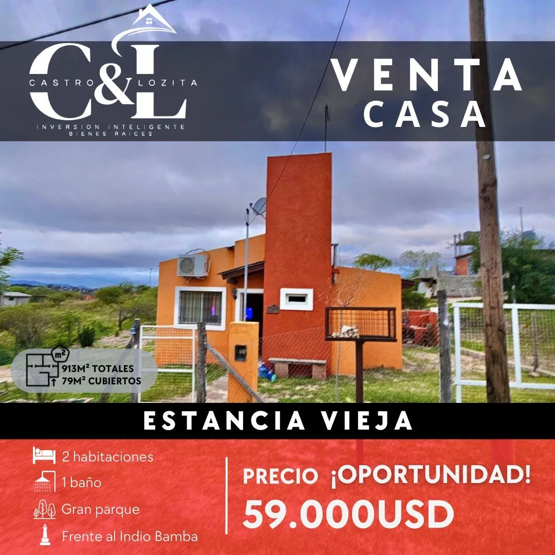 Casa en Indio Bamba, Estancia Vieja