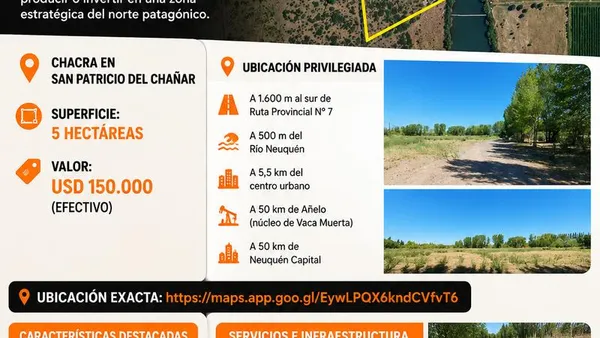 Terreno en Picada 8 Sur
