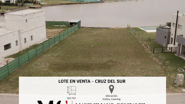 Terreno en Lote en venta Cruz del Sur, Canning