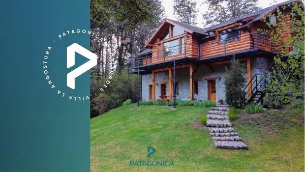 Casa en VENTA CASA 177m2 CON COSTA RIO BONITO, PUERTO MANZANO, VILLA LA ANGOSTURA