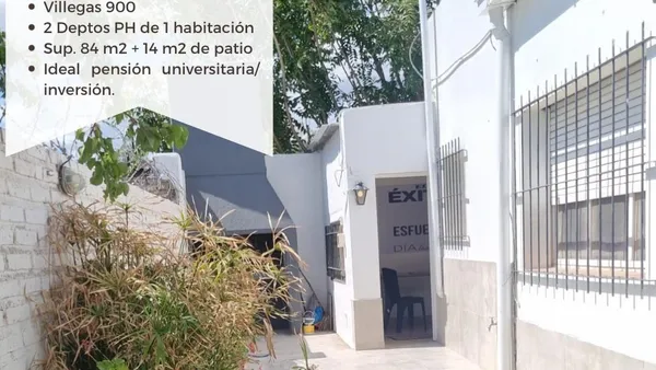 Departamento en Villegas al 900