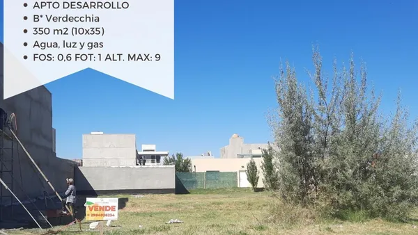 Terreno en B° Verdecchia. Gadano casi Damas Patricias