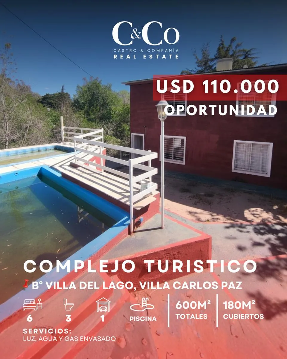 Hotel en Villa del Lago, Villa Carlos Paz