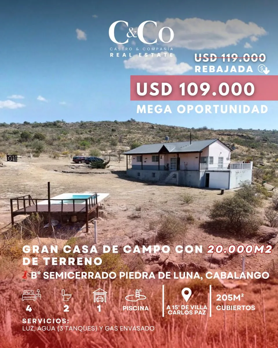 Casa en Piedra de Luna, Cabalango