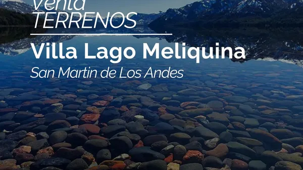 Terreno en Venta de Lotes Villa Lago Meliquina Sobre Ruta Provincial 63 - San Martin De los Andes