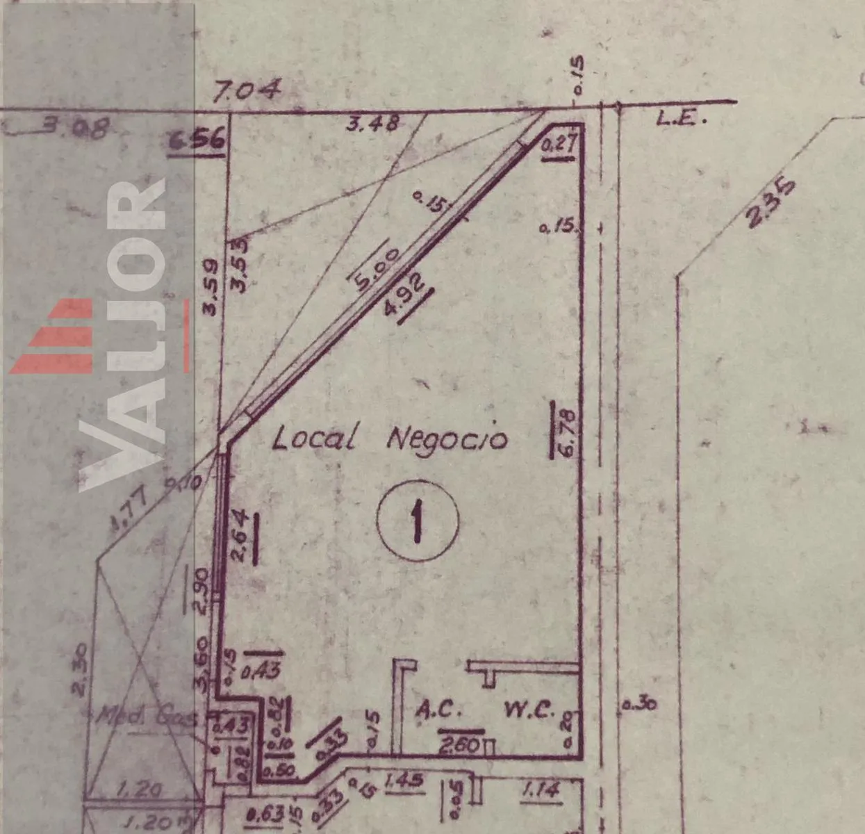Local Comercial en Dr. Rómulo Naón al 2100