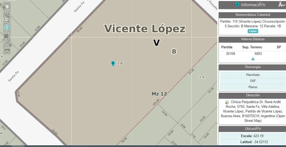 Terreno en Santa Fe al 5700
