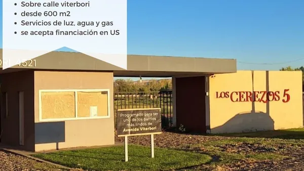 Terreno en Viterbori al 4600