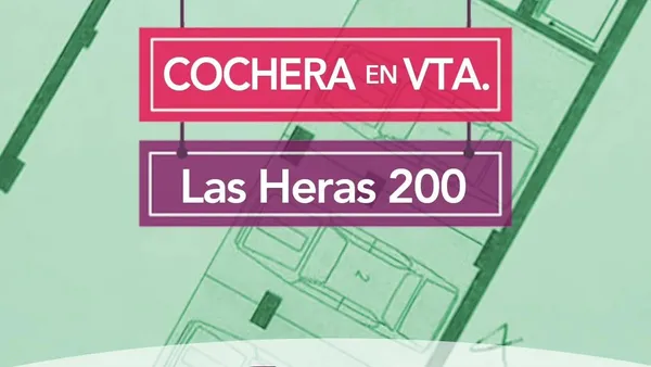 Cochera en Las Heras al 200