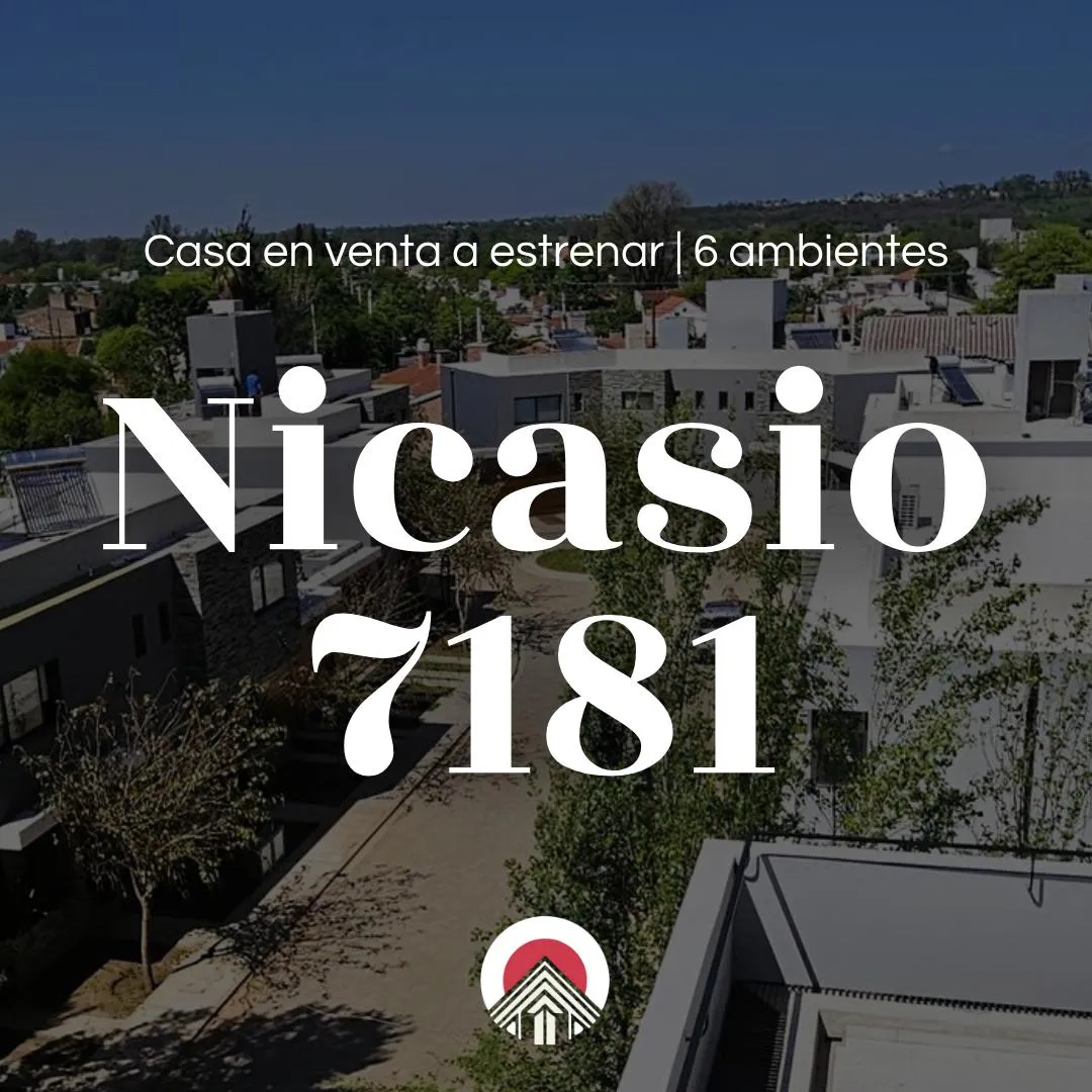 Casa en Nicasio al 7100 (casa)