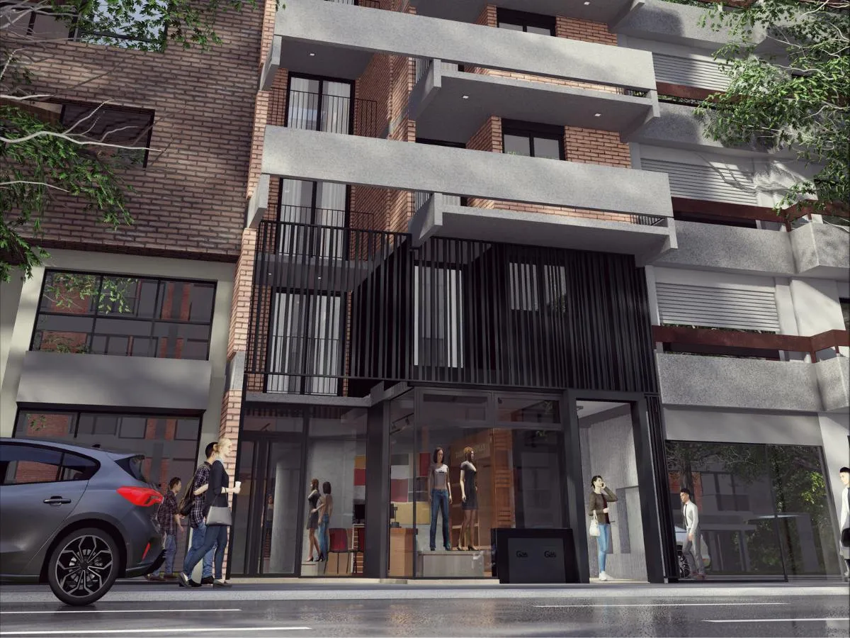 Departamento en Lanin 14- Bv Illia 335- Piso 3C?1 dorm - Contrafrente