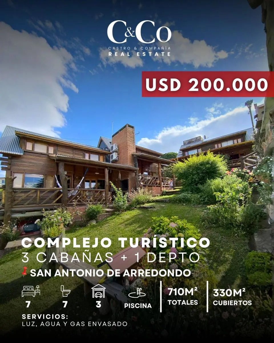 Hotel en San Antonio de Arredondo, Punilla