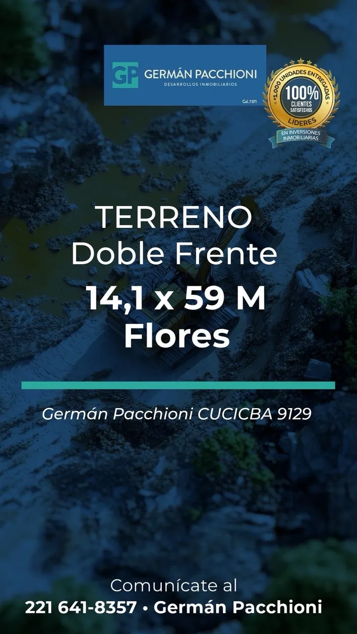 Terreno en Ramón falcon 2400