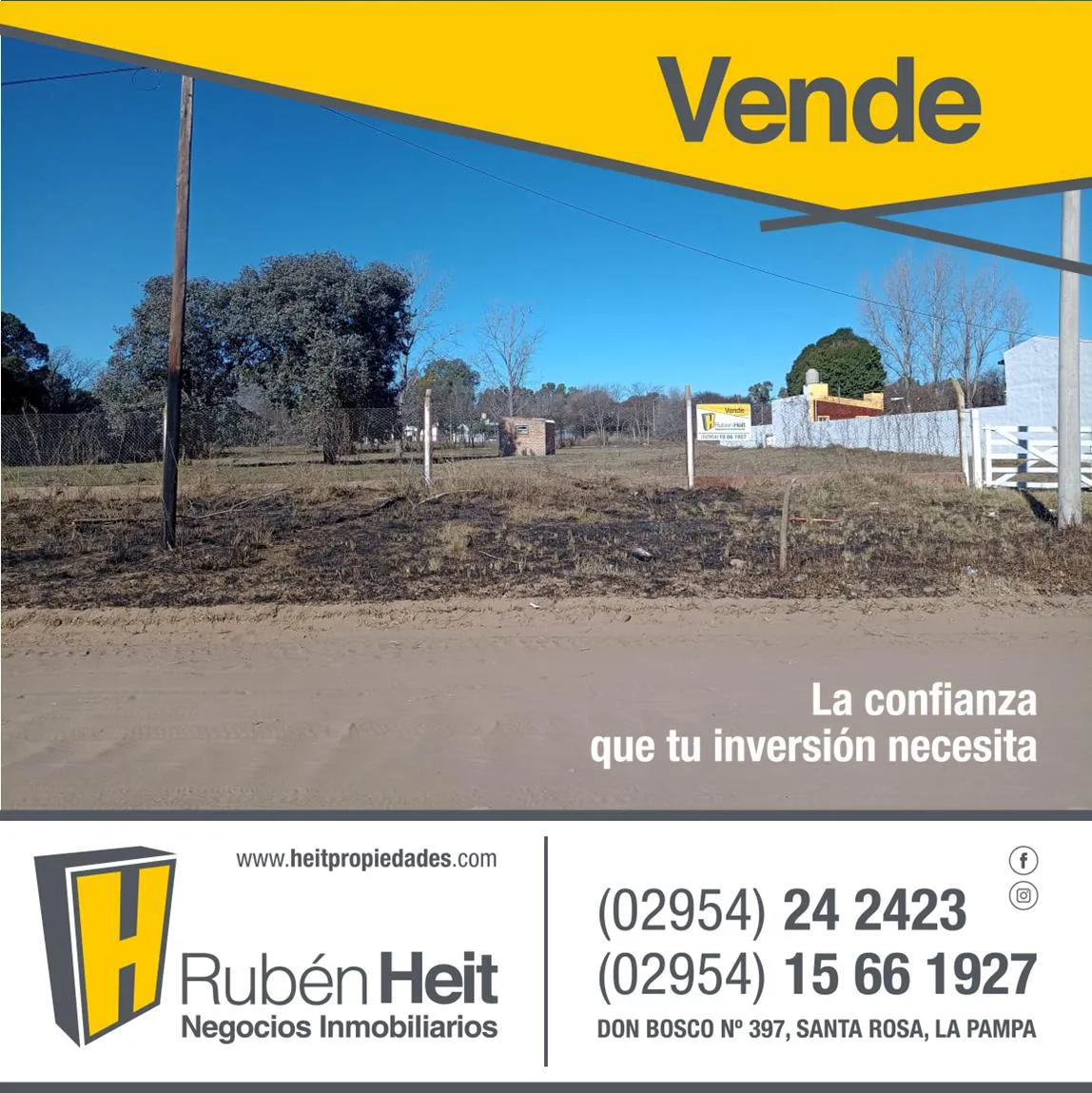 Terreno en Brazita de fuego