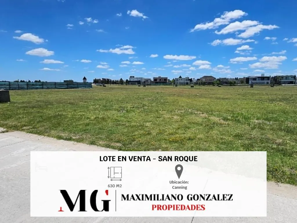 Terreno en Lote venta San Roque Canning