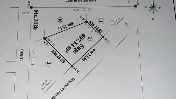Terreno en Calle 503 entre 24 y 22