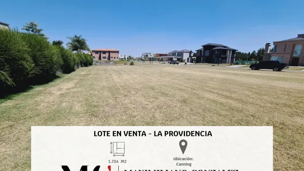Terreno en Lote venta La Providencia Ezeiza