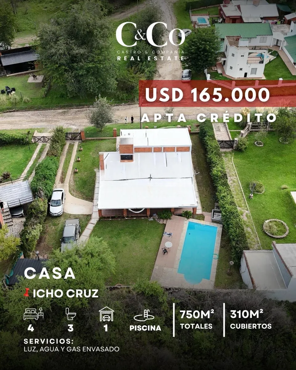 Casa en Villa Icho Cruz, Punilla