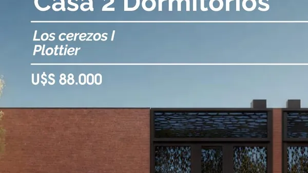 Casa en Venta Casa 2 Dormitorios- Los Cerezos I Plottier