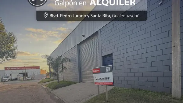 Galpon en Boulevard Pedro Jurado y Santa Rita.