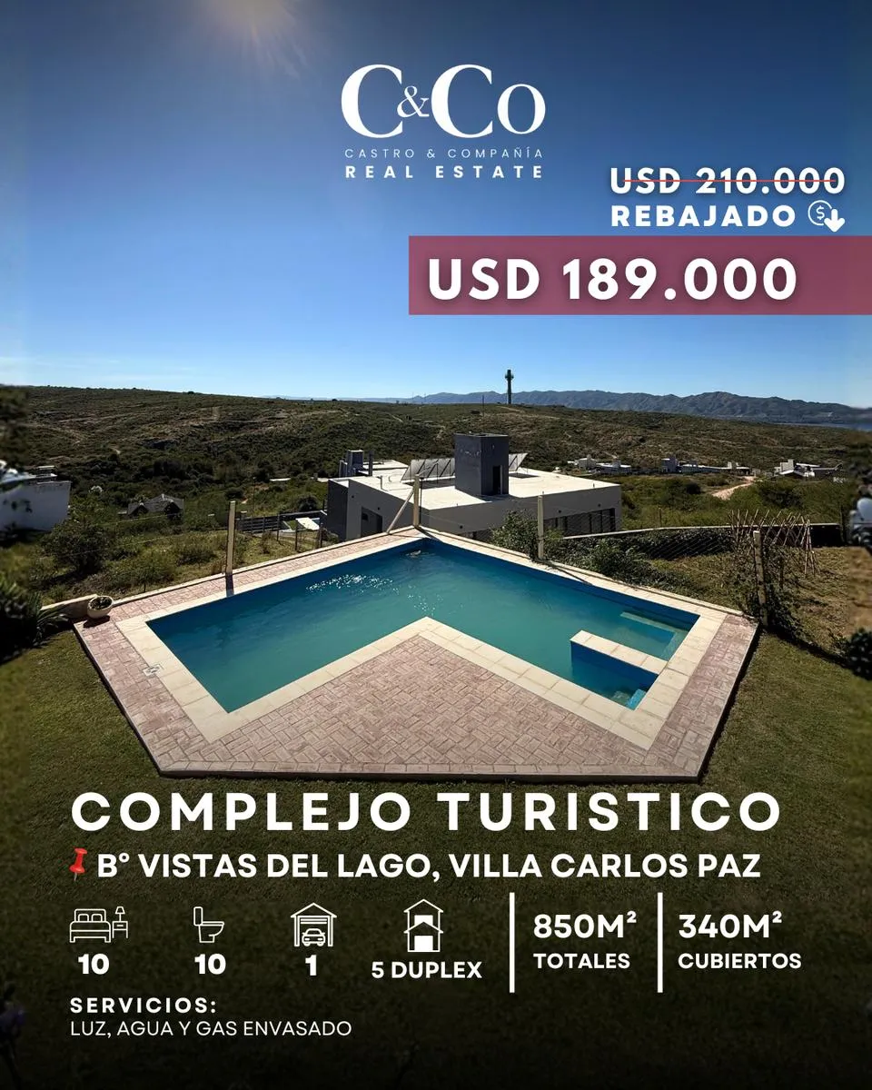 Hotel en Vistas del Lago, Villa Carlos Paz