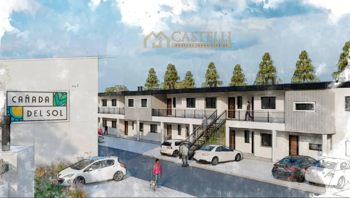 Departamento en VENTA Duplex 3 ambientes con Jardin y parrilla DE POZO FINANCIADOS, CAÑADA DEL SOL entrega noviembre 2026