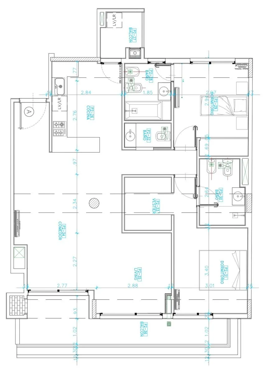 Departamento en O higgins al 4500 2A