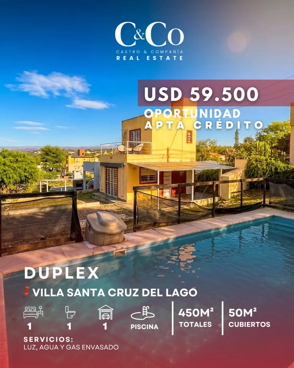 Casa en Villa Santa Cruz del Lago