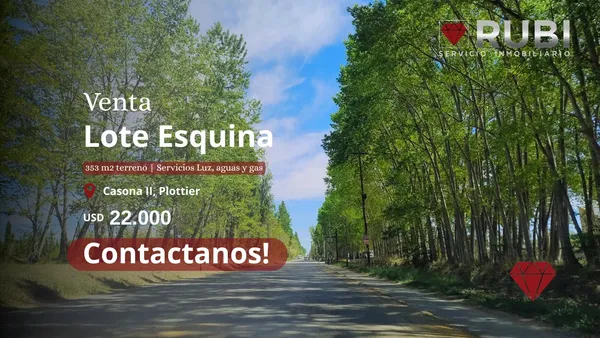 Terreno en LOTE EN VENTA BARRIO LA CASONA II DE PLOTTIER