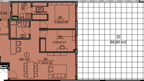 Departamento en Avenida Cabildo al 4600