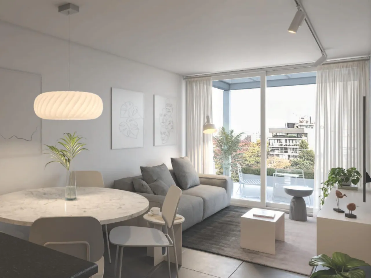 Departamento en JUSTINIANO II - CHILE 32| 3 A (1 y ½ Dor)