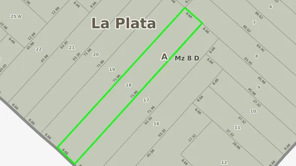 Terreno en Cno. Centenario e/ 504 y 505